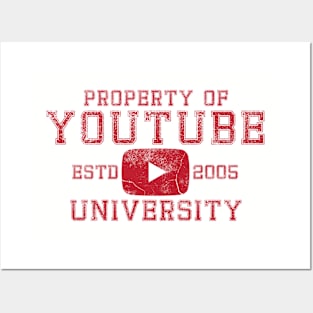 Property of YouTube University Posters and Art